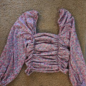 Womens floral top